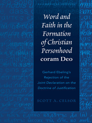 cover image of Word and Faith in the Formation of Christian Personhood «coram Deo»
